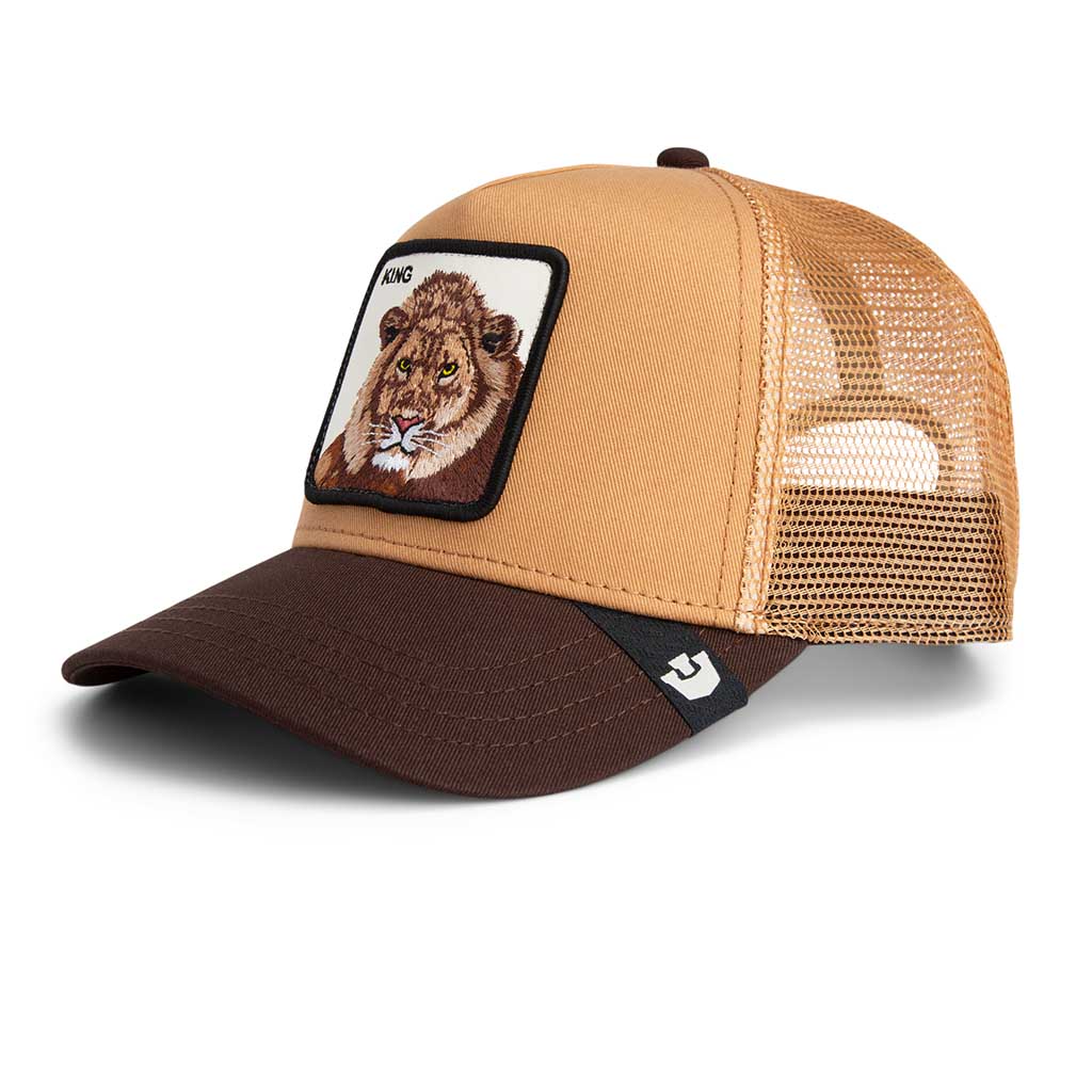 King Trucker Hat Goorin Bros. 101-2459-HEA02 Caps & Hats One Size / Heat/Ground