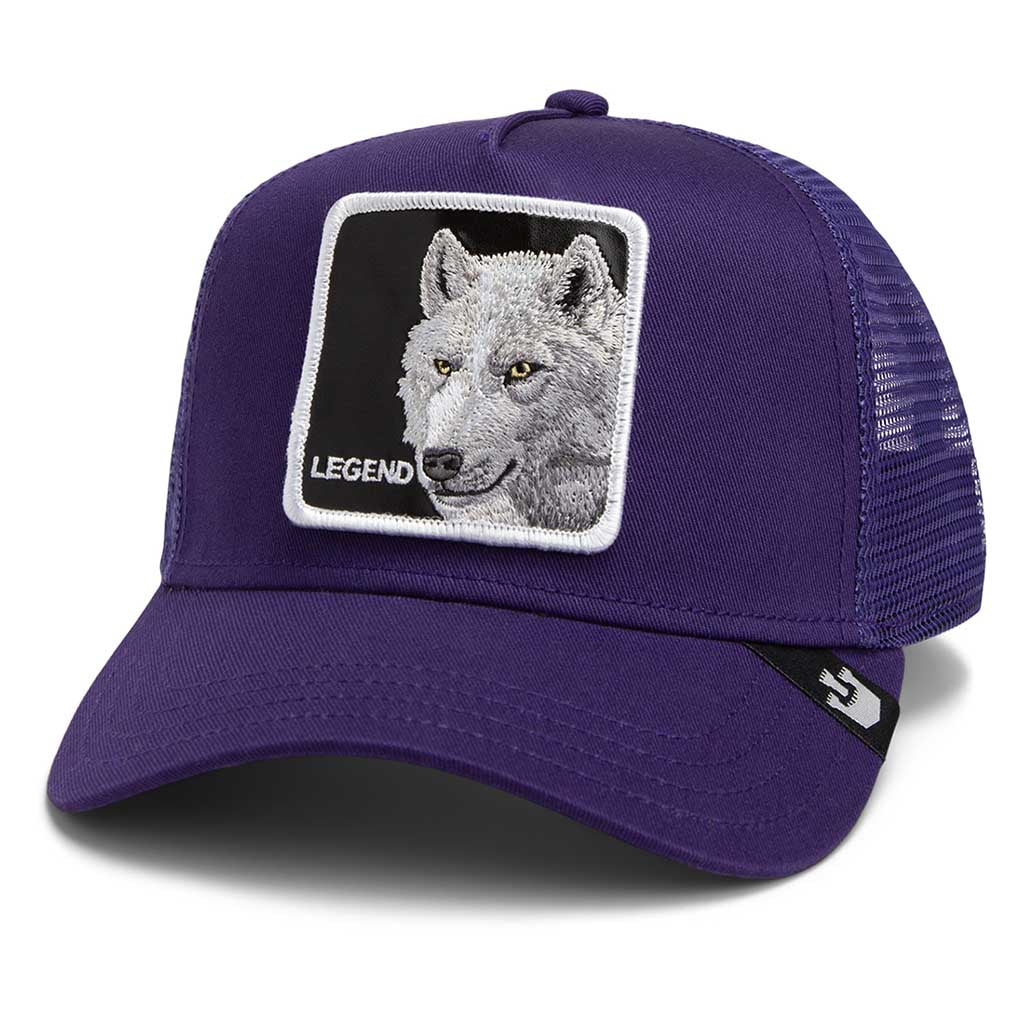 Legendary Wolf Trucker Hat One Size Purple