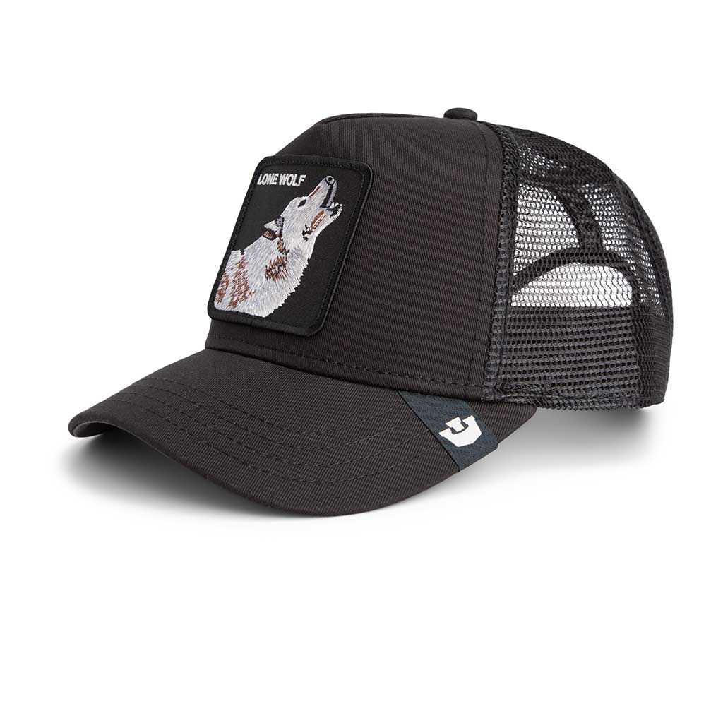 Lone Wolf Trucker Hat Goorin Bros. 101-2449-VOI01 Caps &amp; Hats One Size / Void