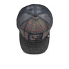 Moon Panther Plaid Trucker Hat Goorin Bros. 101-1483-CHA Caps & Hats One Size / Grey