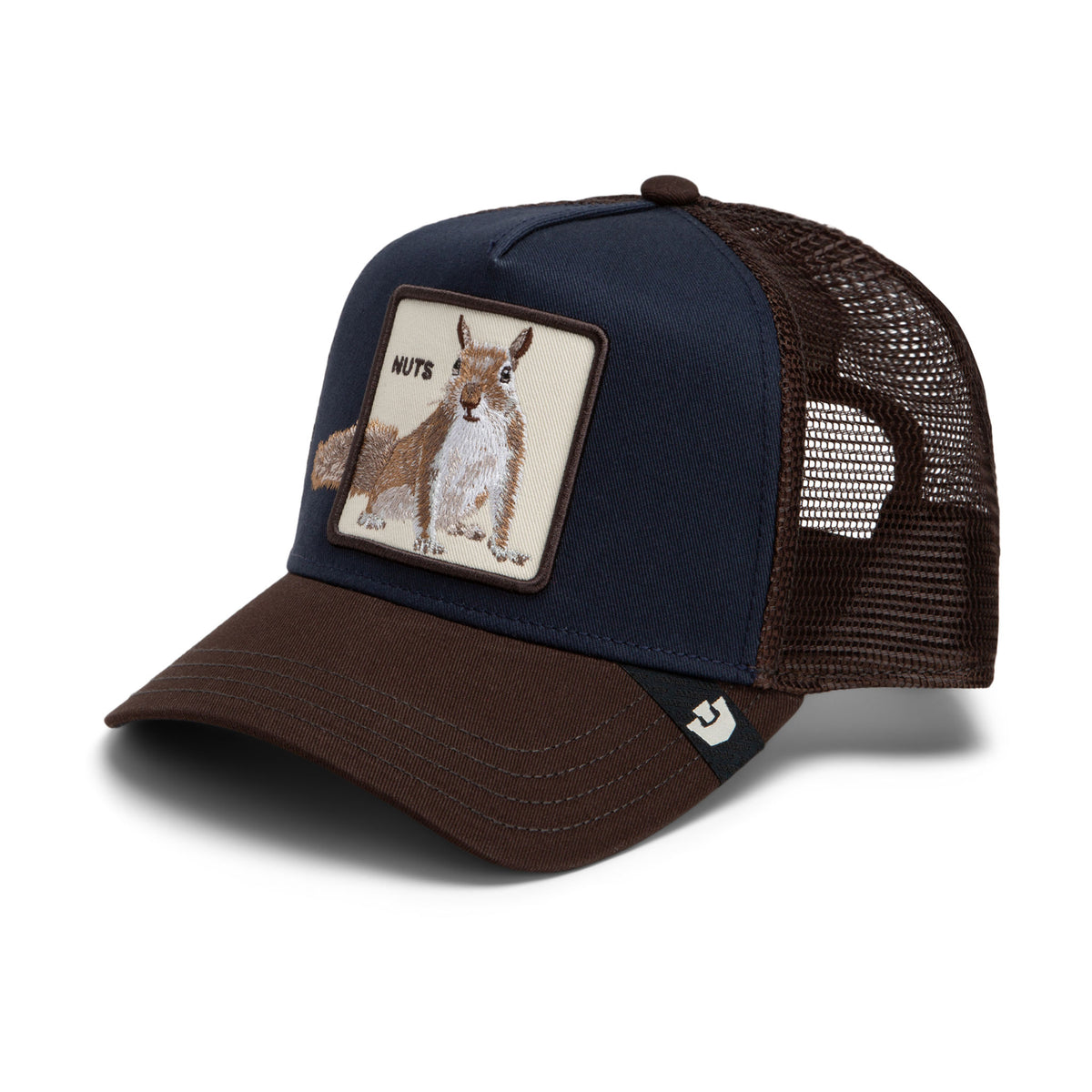 Over the Line Squirrel Trucker Hat Goorin Bros. 101-3739-GRO04-O/S Caps &amp; Hats One Size / Ground / Edge