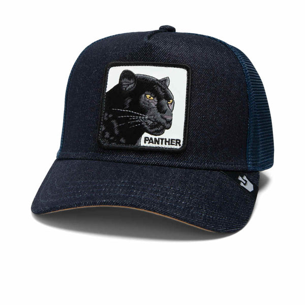 Panther Trucker Hat Goorin Bros. 101-0381-DNV Caps & Hats One Size / Dark Navy