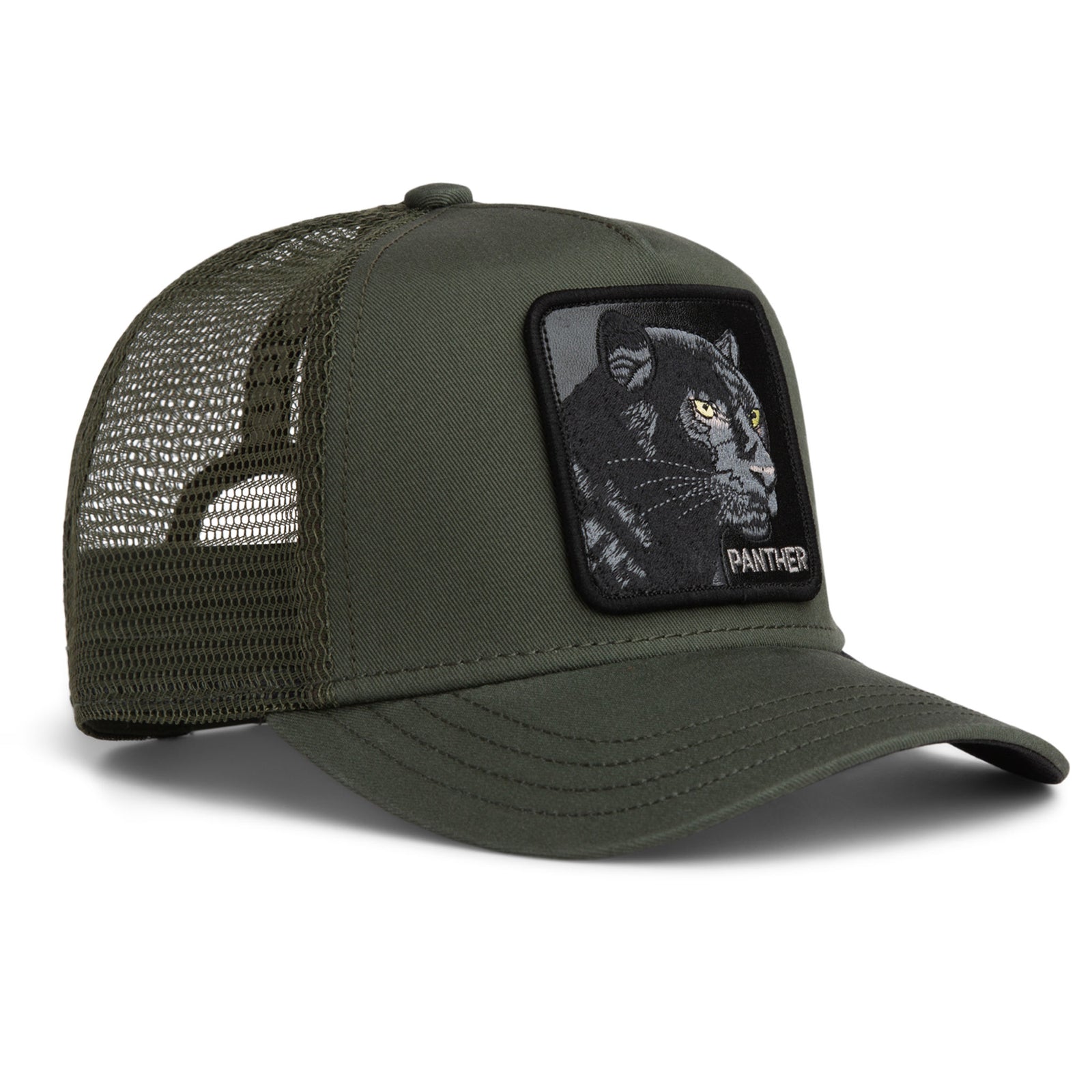 Panther Trucker Trucker Hat Goorin Bros. 101-2510-PAL01-O/S Caps & Hats One Size / Palm