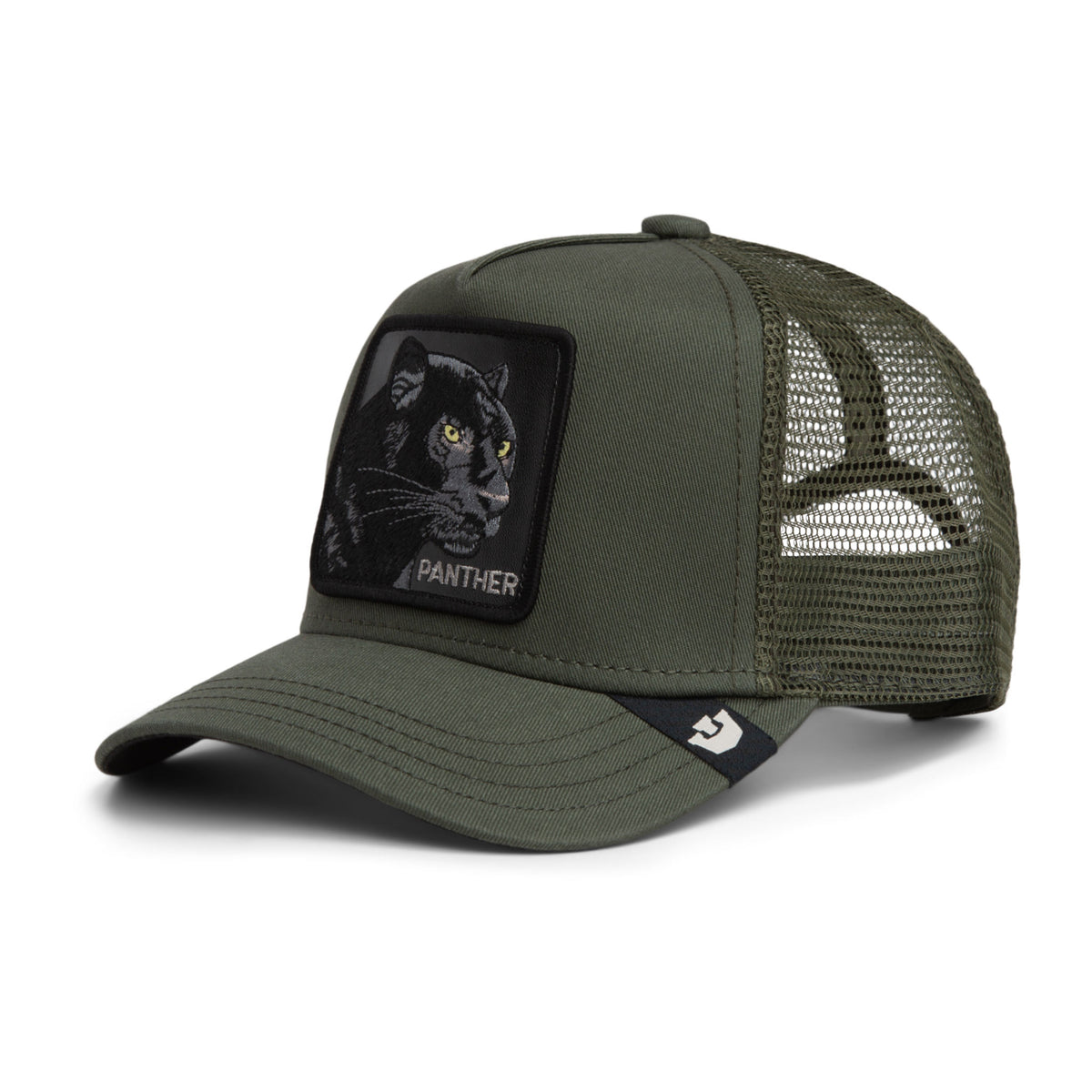 Panther Trucker Trucker Hat Goorin Bros. 101-2510-PAL01-O/S Caps &amp; Hats One Size / Palm