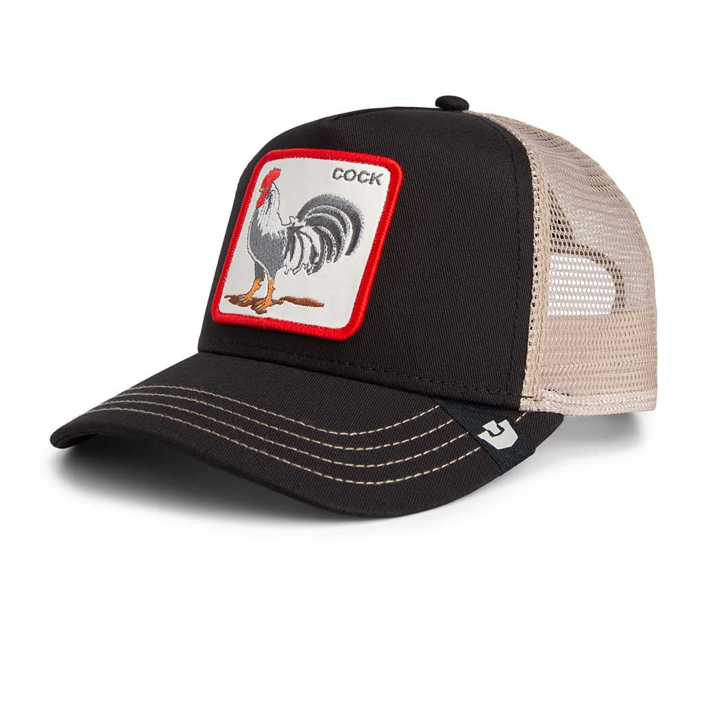 Rooster Trucker Hat Goorin Bros. 101-2458-VOI01 Caps & Hats One Size / Void