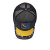 Silky Rooster Trucker Hat Goorin Bros. 101-1278-BLK Caps & Hats One Size / Black/Yellow