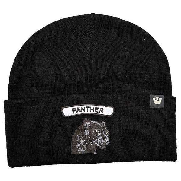 Soft Rock Panther | Merino Beanie Goorin Bros. 107-1796-BLK Beanies One Size / Black