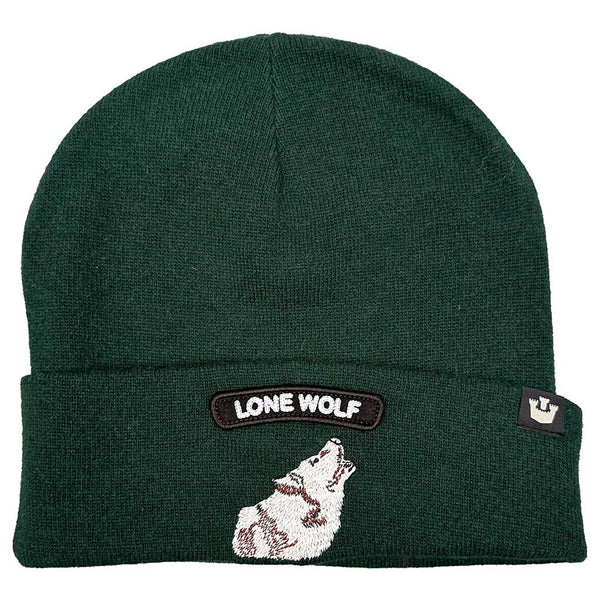 Soft Rock Wolf | Merino Beanie Goorin Bros. 107-1799-FOR Beanies One Size / Forest