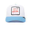 Squad Premium Trucker Hat Goorin Bros. 101-1431-LBL Caps & Hats One Size / Light Blue/White