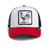 Team Rooster Trucker Hat Goorin Bros. 101-2009-WHI Caps & Hats One Size / White