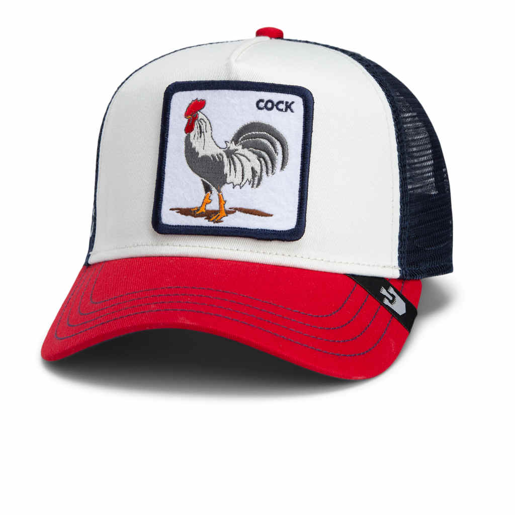 Team Rooster Trucker Hat One Size White - Main Image