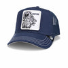 The Empire Lion Trucker Hat Goorin Bros. 101-1949-NVY Caps & Hats One Size / Navy