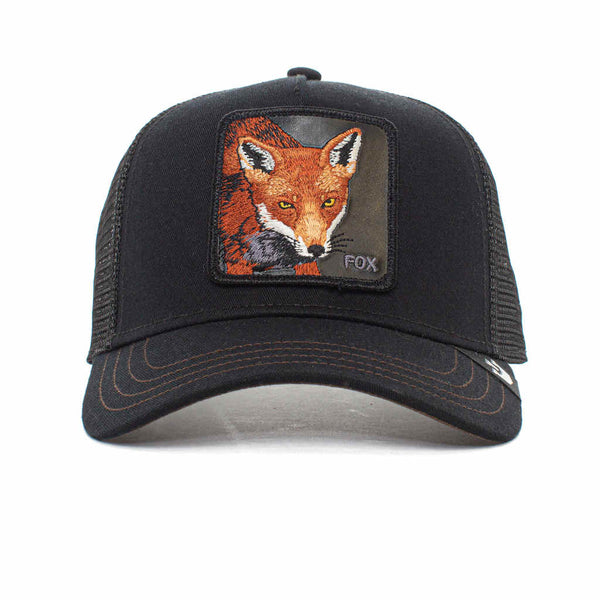 The Fox Trucker Hat Goorin Bros. 101-0528-BLK Caps & Hats One Size / Black