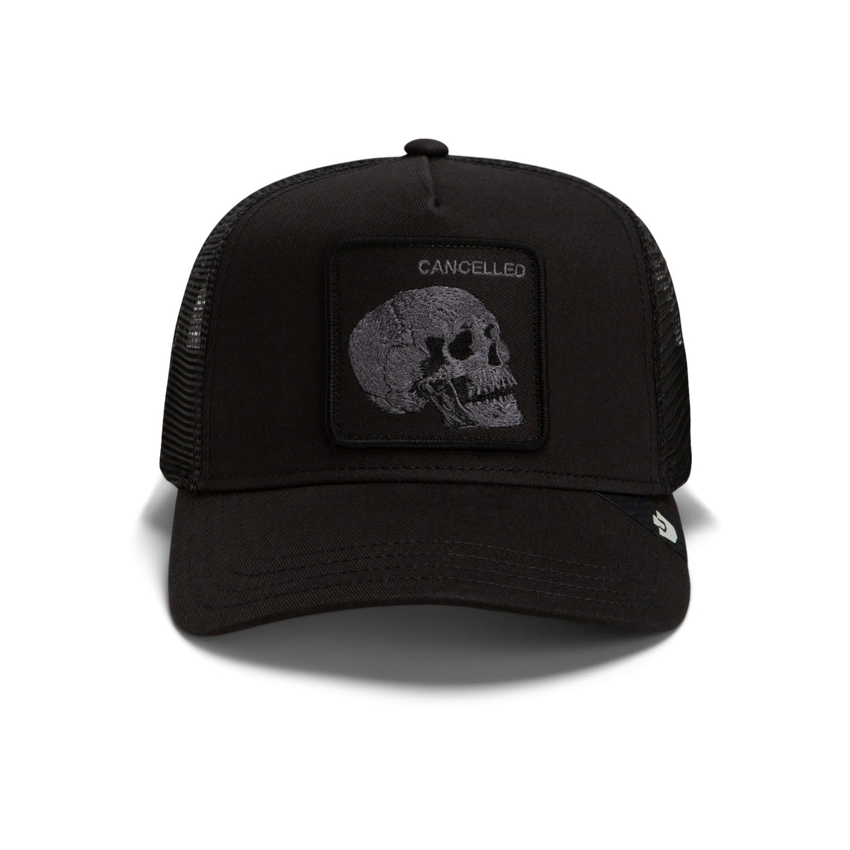 Tonal Skull Trucker Hat Goorin Bros. 101-3712-VOI01-O/S Caps & Hats One Size / Void