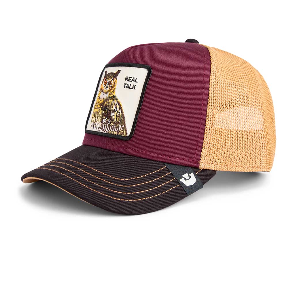 Tricolor Owl Trucker Hat