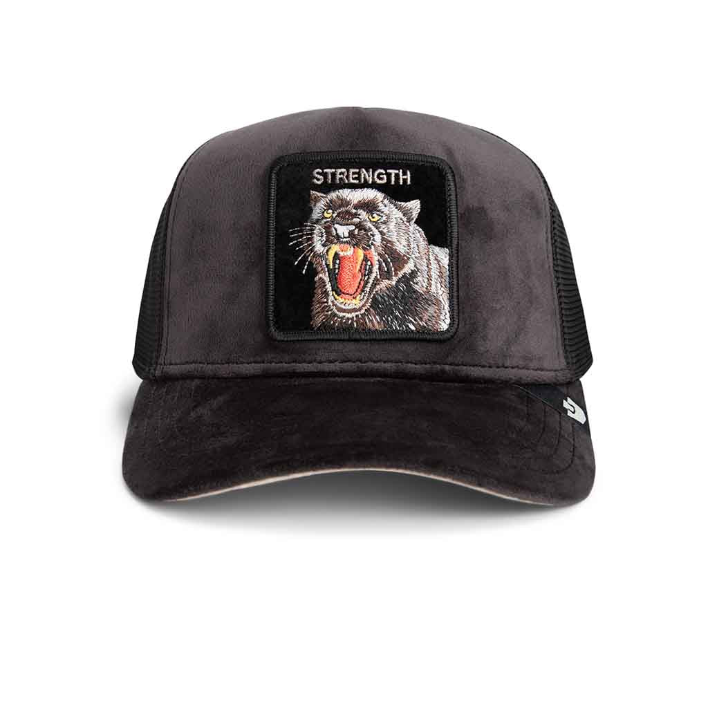 Velour Panther Trucker Hat Goorin Bros. 101-2351-VOI01 Caps & Hats One Size / Void