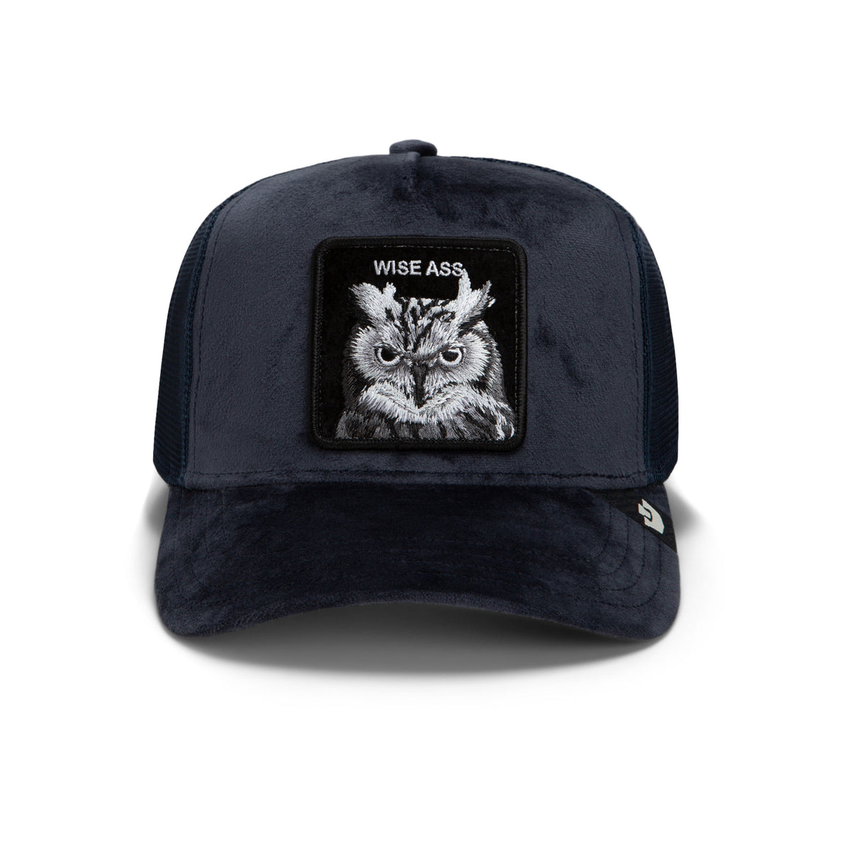 Velour Wise Ass Trucker Hat Goorin Bros. 101-3678-EDG01-O/S Caps & Hats One Size / Edge