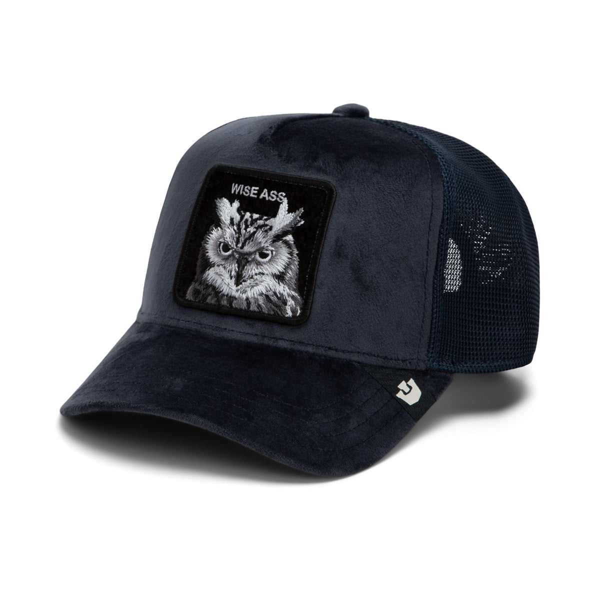 Velour Wise Ass Trucker Hat Goorin Bros. 101-3678-EDG01-O/S Caps &amp; Hats One Size / Edge