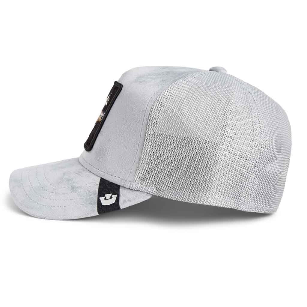 Velour Wolf Trucker Hat Goorin Bros. 101-2348-GLO01 Caps & Hats One Size / Gloss
