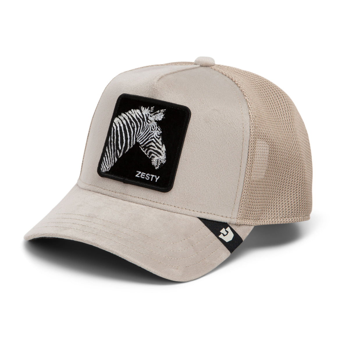 Velour Zesty Trucker Hat Goorin Bros. 101-3679-BIS01-O/S Caps &amp; Hats One Size / Biscuit
