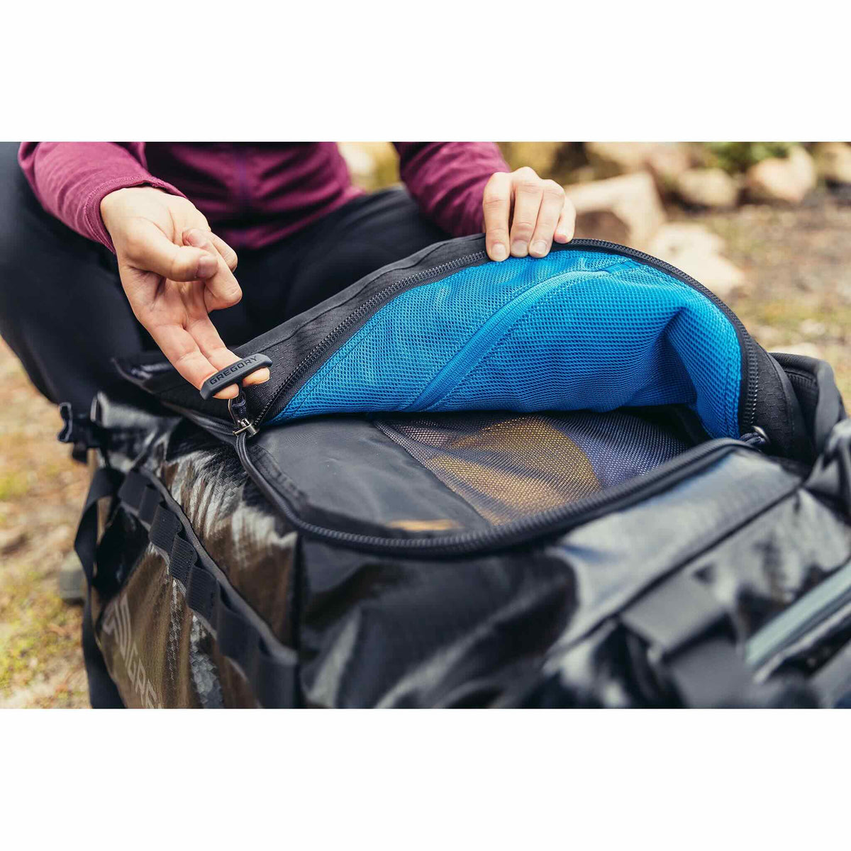 Alpaca 60 Gregory 147898-E264 Duffle Bags 60L / Slate Blue