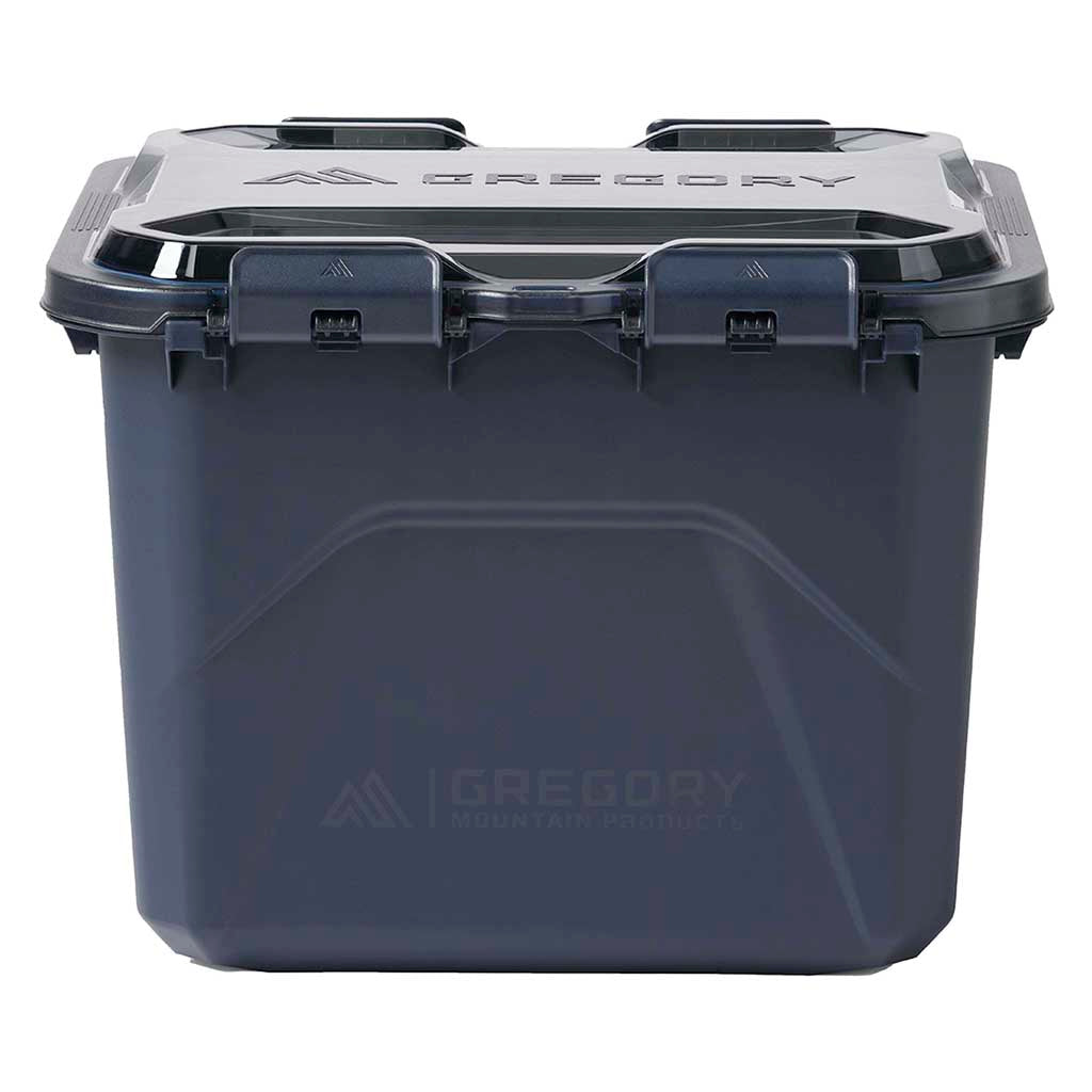 Blue Camping Box Gregory | Alpaca Camp Box | Camping Gear Storage | Slate Blue - WildBounds