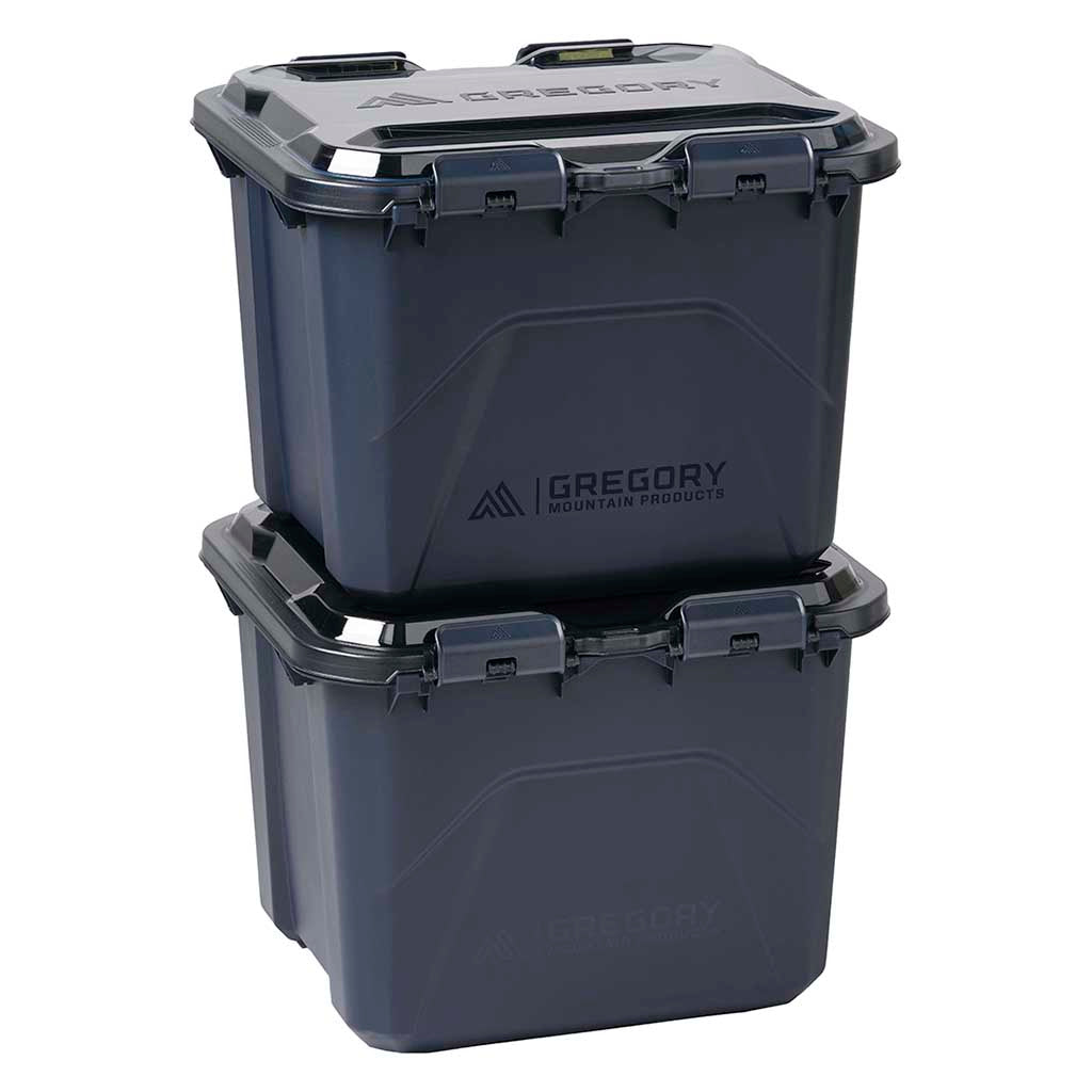 Blue Camping Box Gregory | Alpaca Camp Box | Camping Gear Storage | Slate Blue - WildBounds
