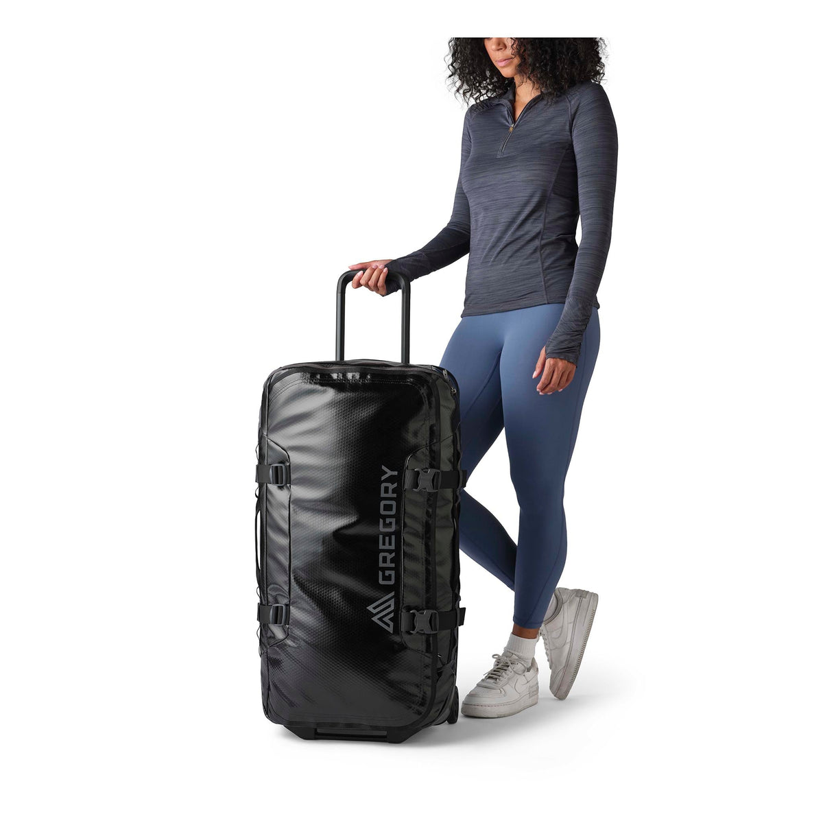 Alpaca Wheeled Duffle 100 Gregory 155037-E264 Wheeled Duffle Bags 100L / Slate Blue