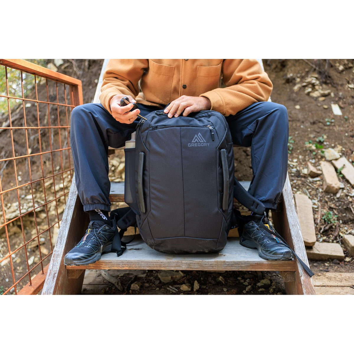 Border 30 Gregory 154919-A653 Backpacks 30L / Black Lichen