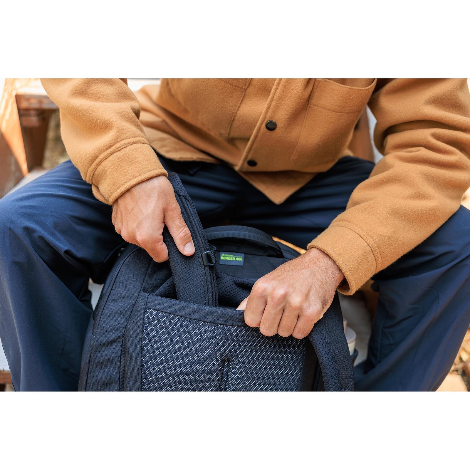 Border 30 Gregory 154919-A653 Backpacks 30L / Black Lichen
