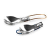 Glacier Folding Spork GSI Outdoors GSI-61102-1 Forks & Spoons One Size / Blue