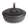 Guidecast Deep Frypan GSI Outdoors GSI-60611-1 Cast Iron Cookware 10-inch / Black