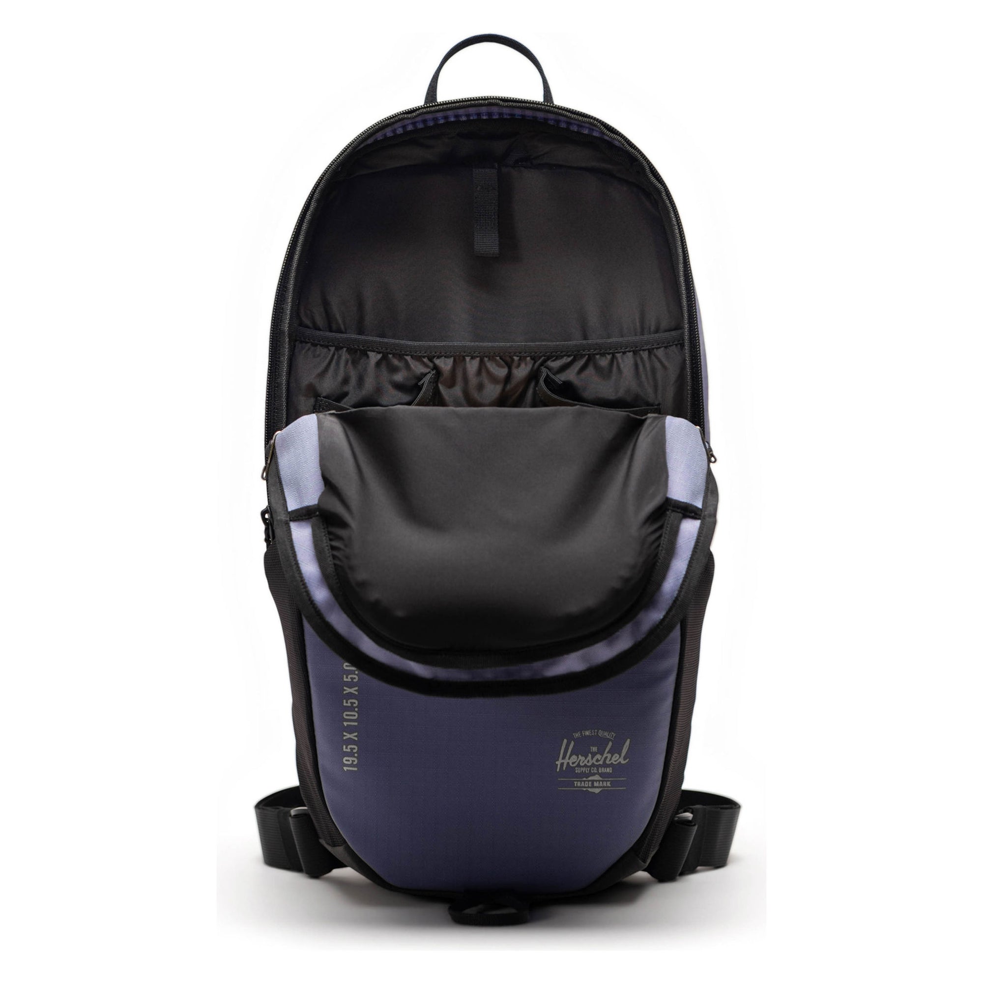 herschel backpack slingshot | All Season 17L | Outdoor Backpack | Heron/Black SheFish Fashion Elite Baitcast brushstrokes liter capacity Size:30lb - 200yds white