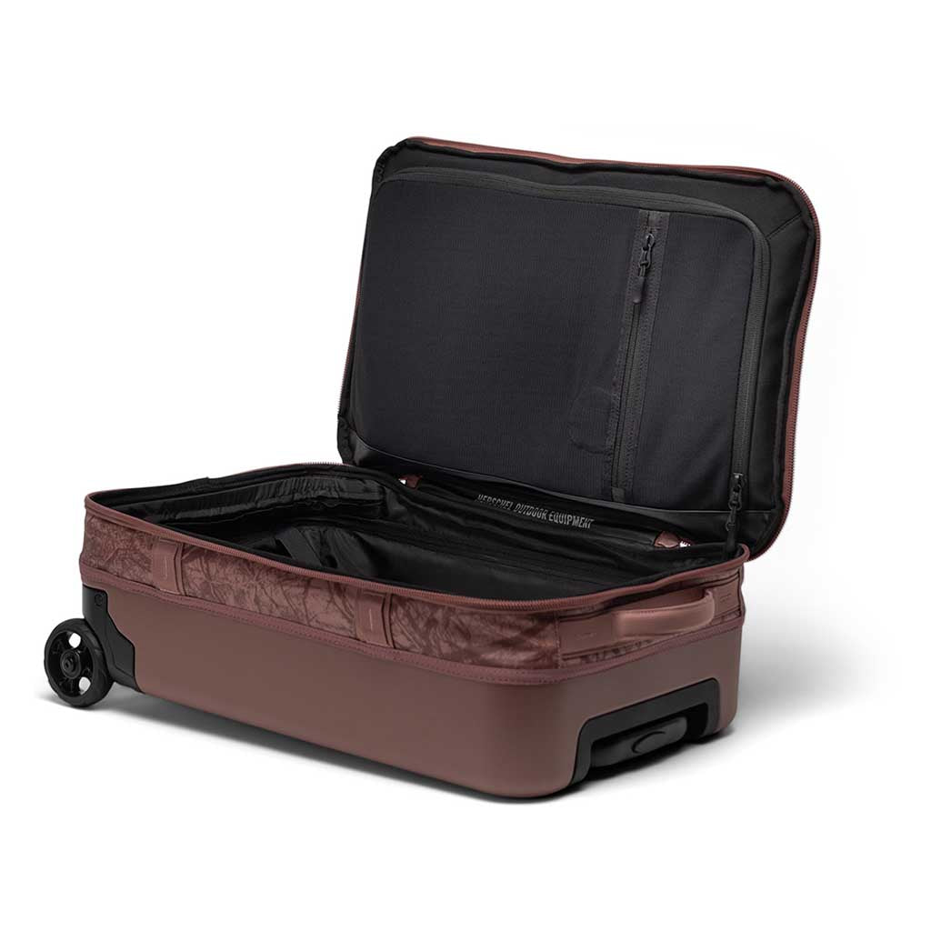 All Season Hybrid Roller Bag | Large Carry On Herschel Supply Co. 40087-06361-OS Wheeled Duffle Bags 41L / Ash Rose EQ Camo