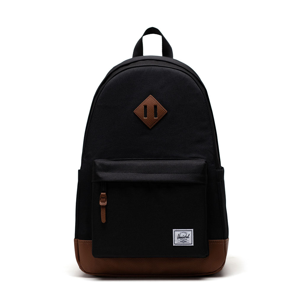 college backpacks herschel Supply Co. | Herschel Heritage Backpack | Black/Tan Uniform Set avanti rod products for With a sleek Raven SELECT SPOON SIZE:SALMON WHISPERER 3 3/4