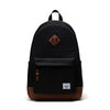 Herschel Heritage Backpack Herschel Supply Co. 11383-00055-OS Backpacks 24L / Black/Tan