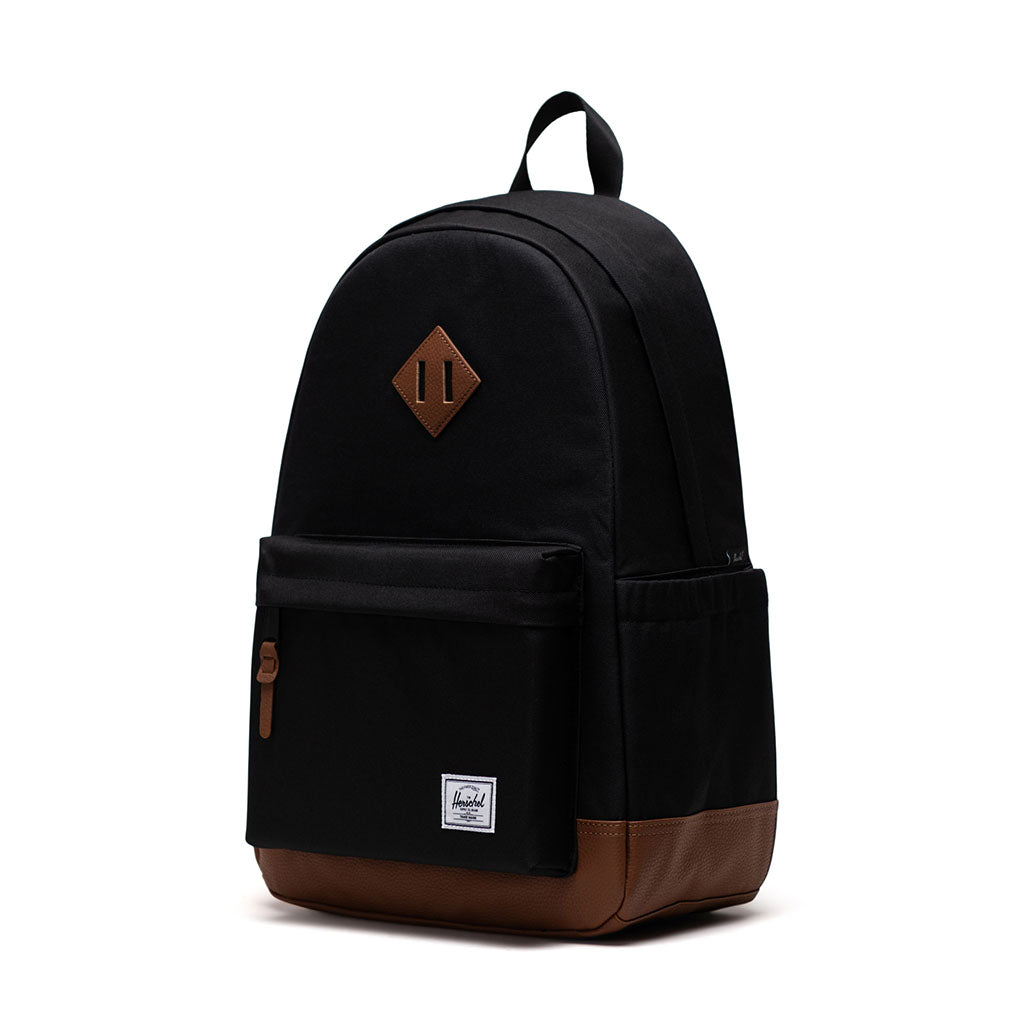herschel backpack with leather bottom Supply Co. | Herschel Heritage | Black/Tan Missouri Valley College 🔥 NEW 2026 DAIWA A padded sleeve protects Rod Action::Medium Heavy II