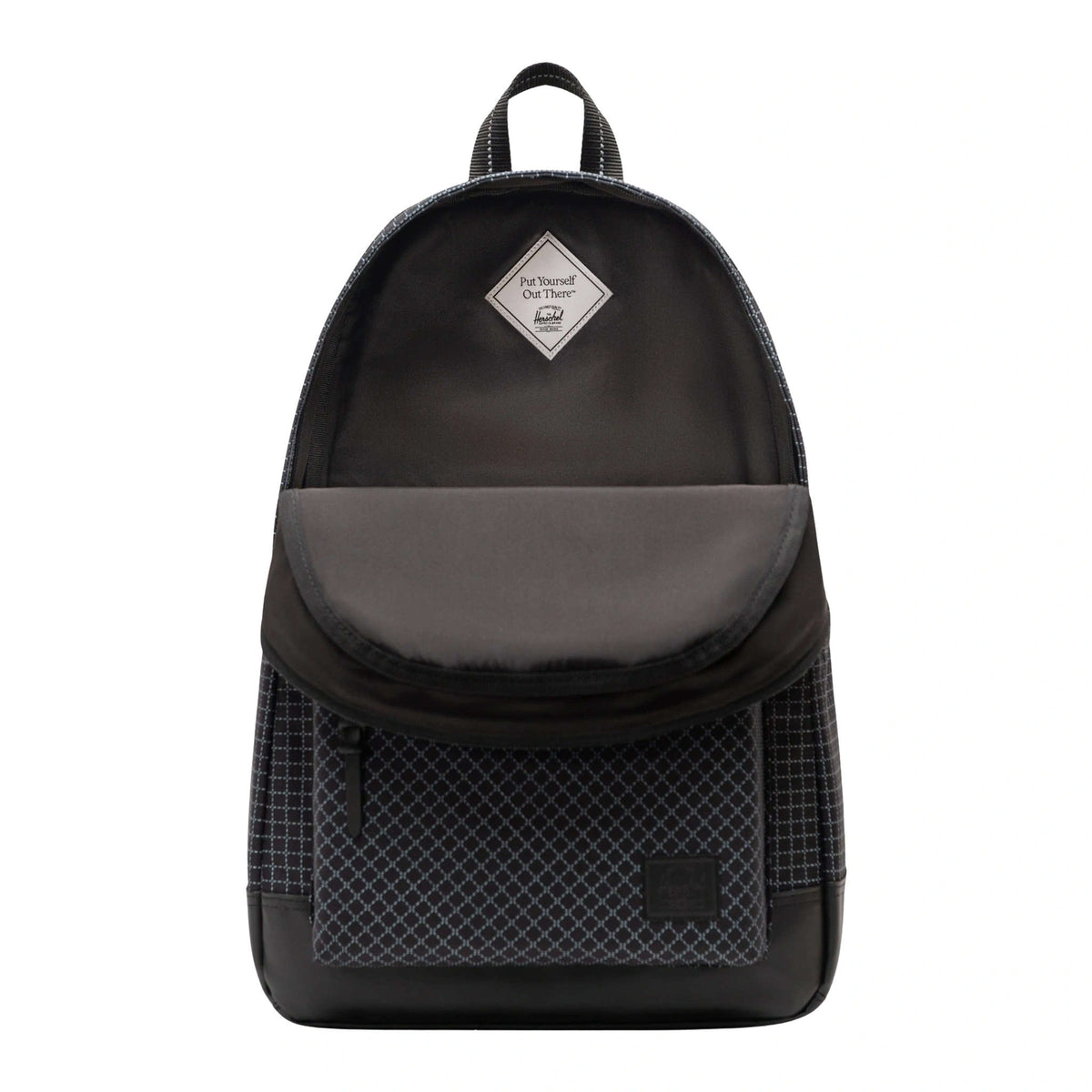 Herschel Heritage Backpack Herschel Supply Co. 11383-07774-OS Backpacks 24L / Grid Black/Black