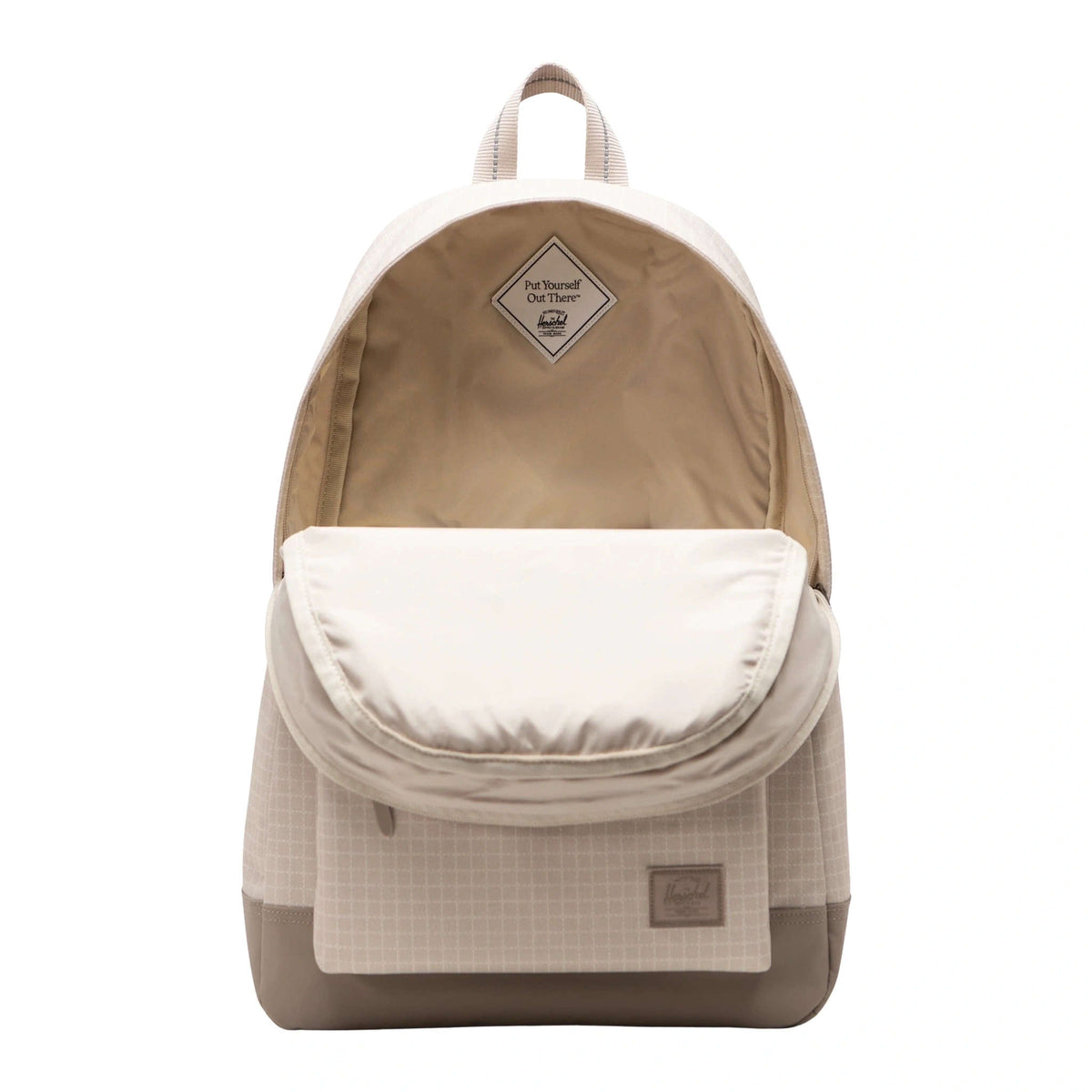 Herschel Heritage Backpack Herschel Supply Co. 11383-07775-OS Backpacks 24L / Grid Pelican/Roasted Cashew