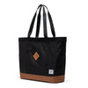 Herschel Heritage Tote Herschel Supply Co. 11467-04735-OS Tote Bags 24.5L / Black/Saddle Brown