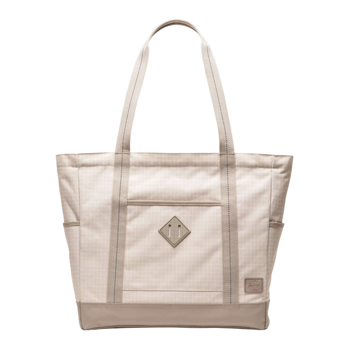 Herschel Heritage Tote Herschel Supply Co. 11467-07775-OS Tote Bags 24.5L / Grid Pelican/Roasted Cashew