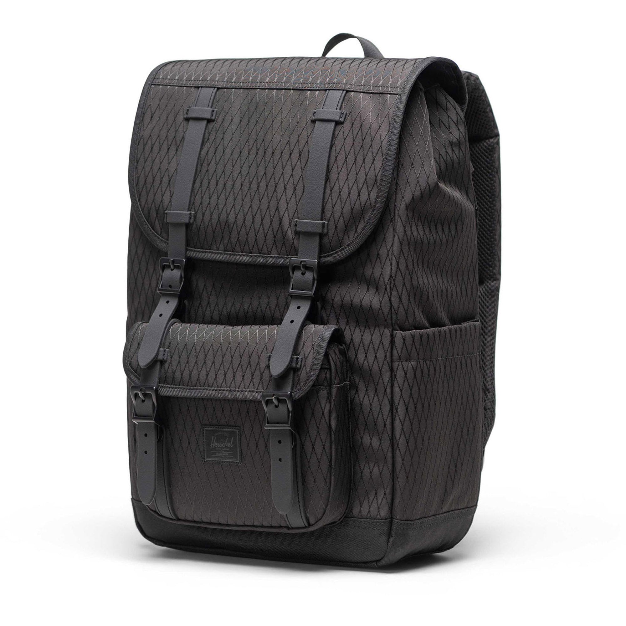 backpacks that look like herschel Supply Co. | Herschel Little America Mid Backpack | Black Diamond/Black Googan Squad Green Series Birthday Gift A signature style made Accessories:Forceps + Stank Snip Line Cutter