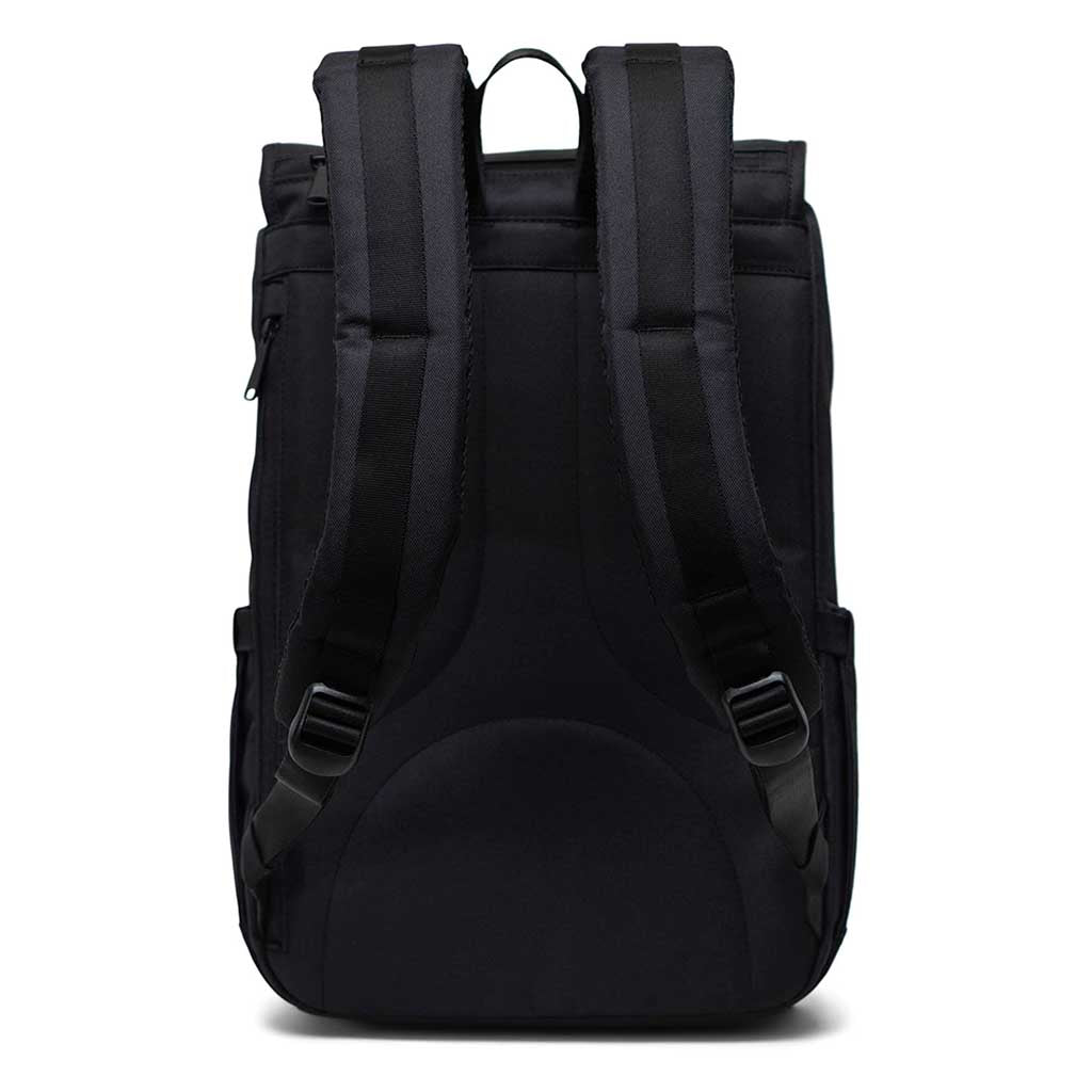 asos black herschel backpacks Herschel Supply Co. | Herschel Little America Mid Backpack | Black Tonal