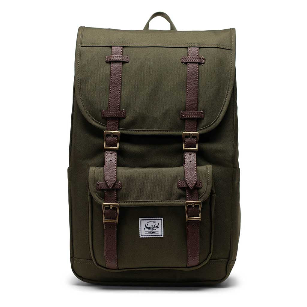 Herschel Little America Mid Backpack Herschel Supply Co. 11391-04281-OS Backpacks 21L / Ivy Green