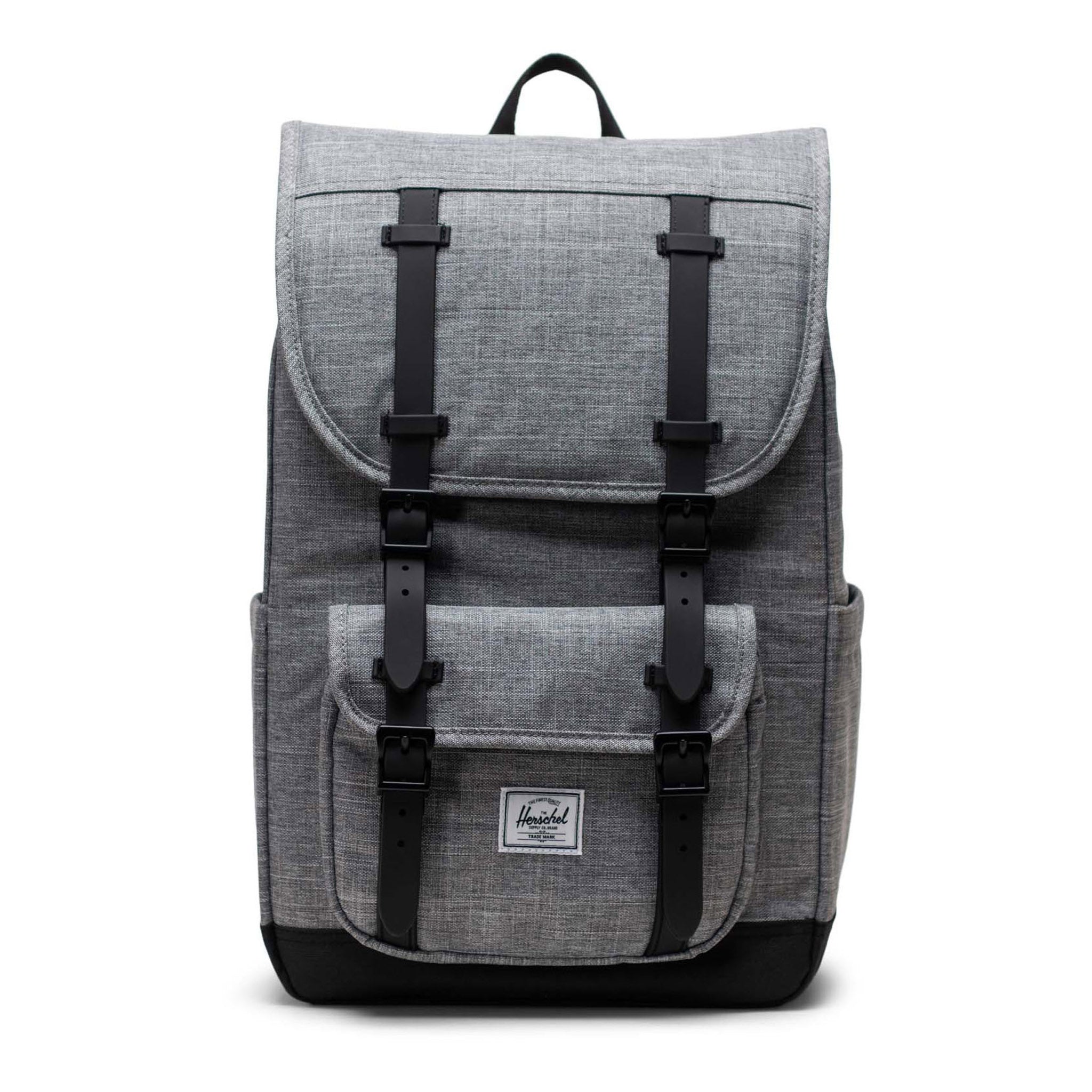 Herschel Supply Co. | Herschel Little America Mid Backpack | Raven Crosshatch