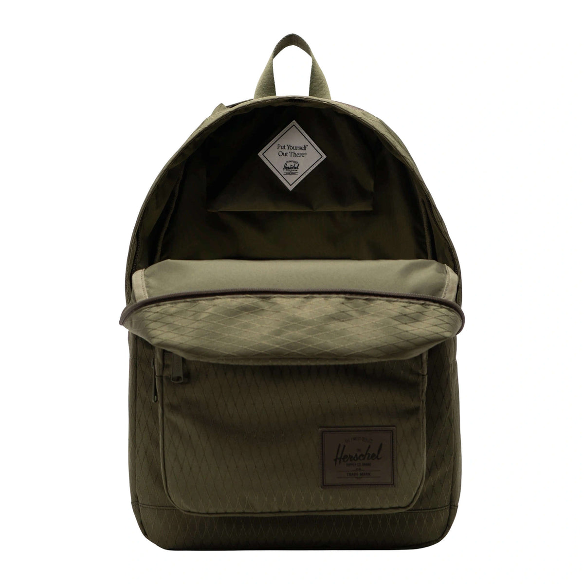 Pop Quiz Backpack Herschel Supply Co. 11405-07784-OS Backpacks 25L / Ivy Green Diamond