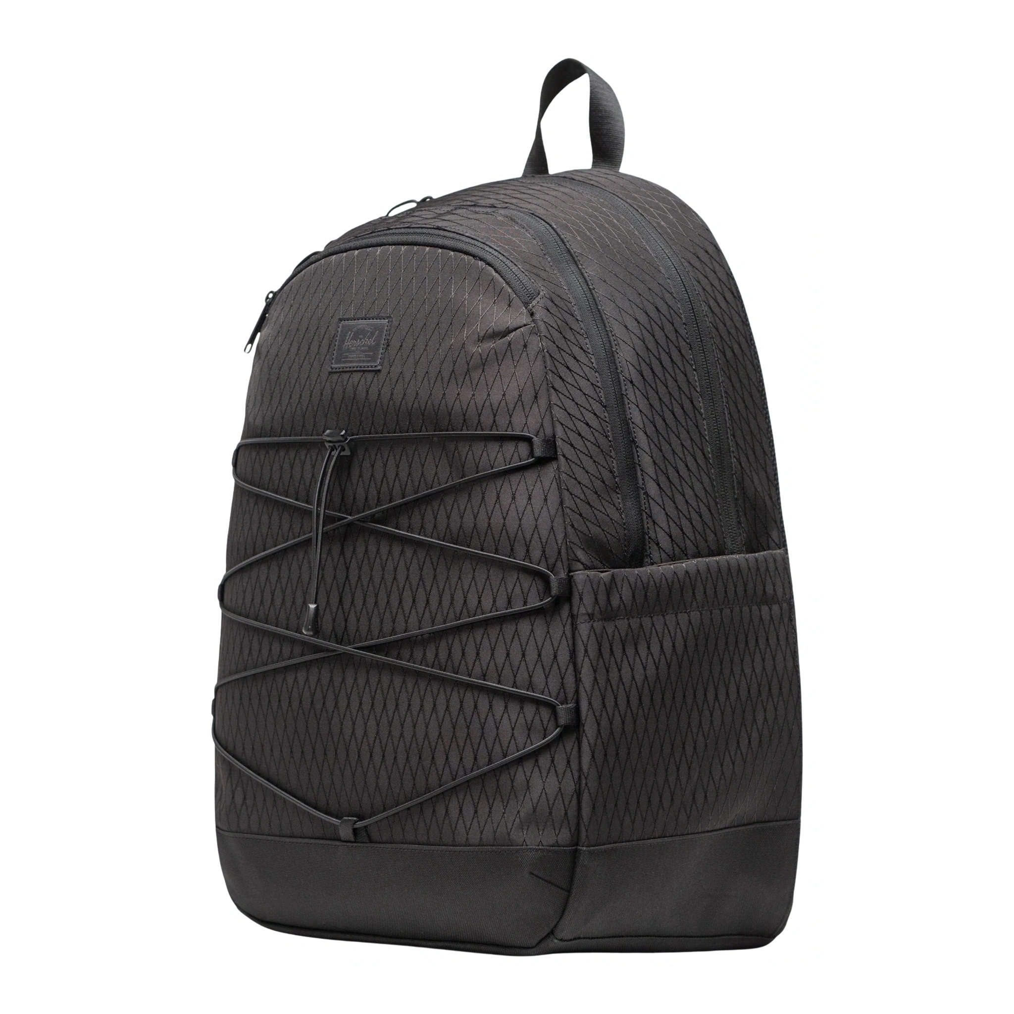 charcoal herschel backpack Supply Co Classic woven label Herschel Nova Backpack, Houndstooth Emboss: