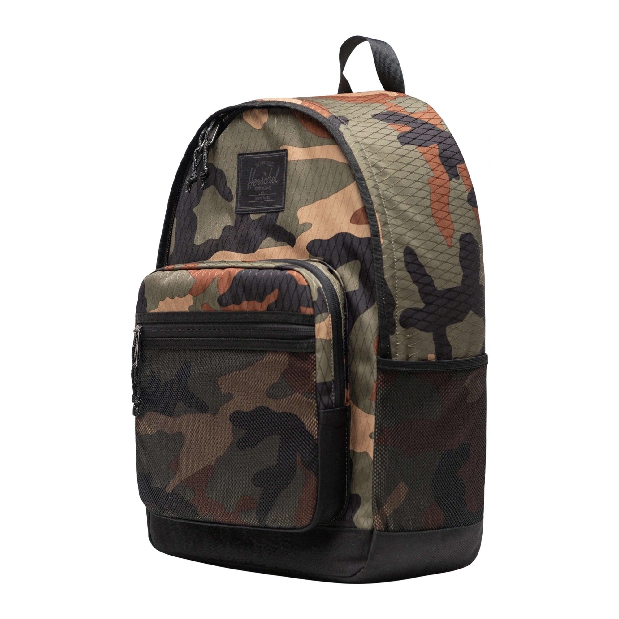 Hershel Supply Co. | Kaine Backpack | Woodland Camo Diamond/Black