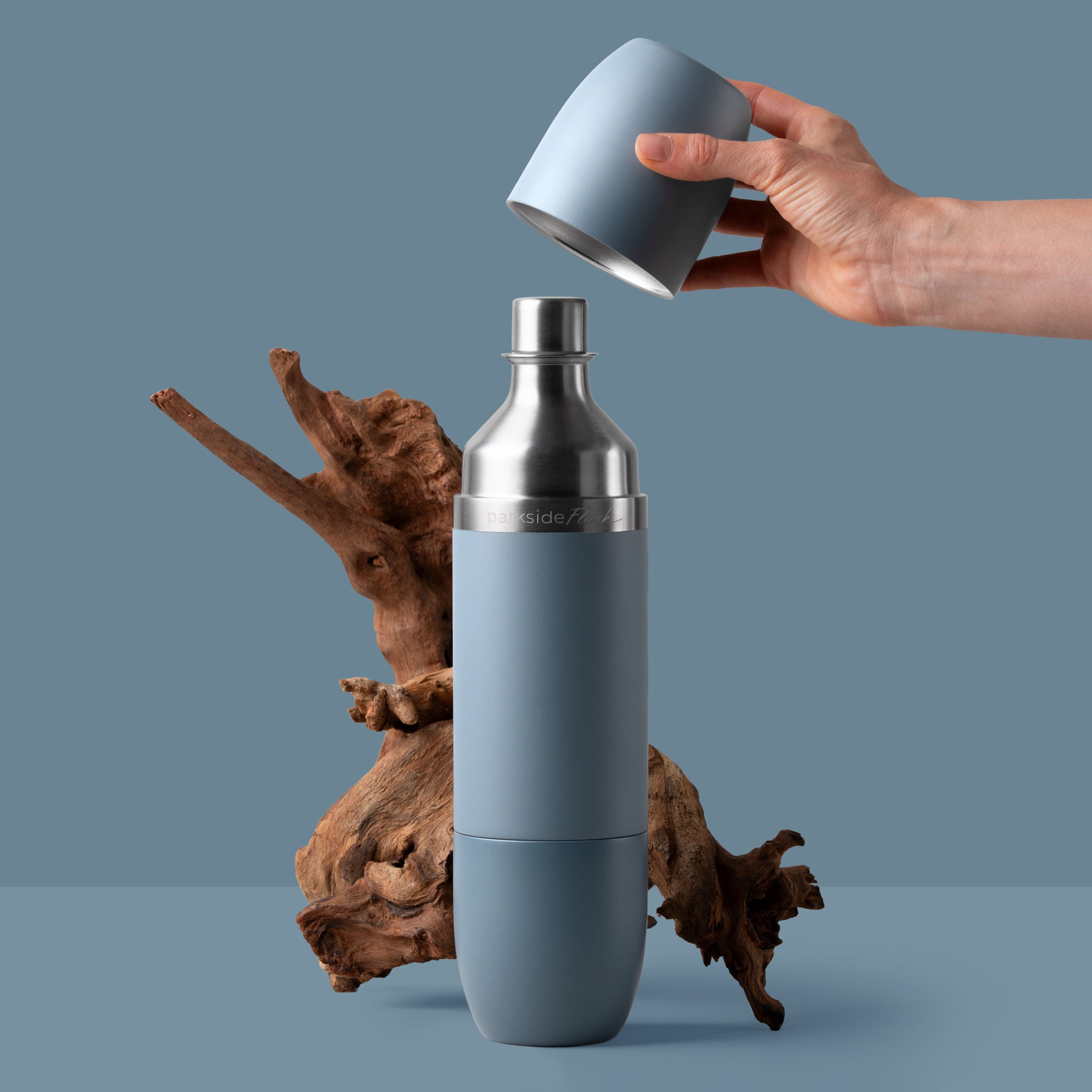 High Camp Flasks | Parkside Flask 750 | Slate | WildBounds UK