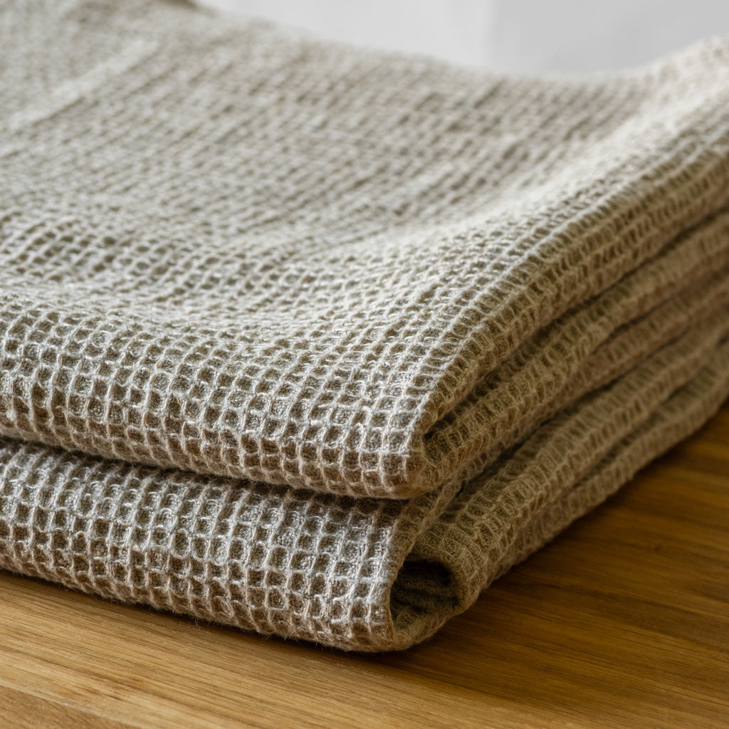 Linen Camp Towel | Waffle Hitch and Roam Travel Towels